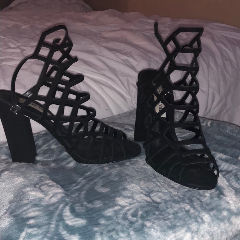 Steve Madden chunky heel size 5